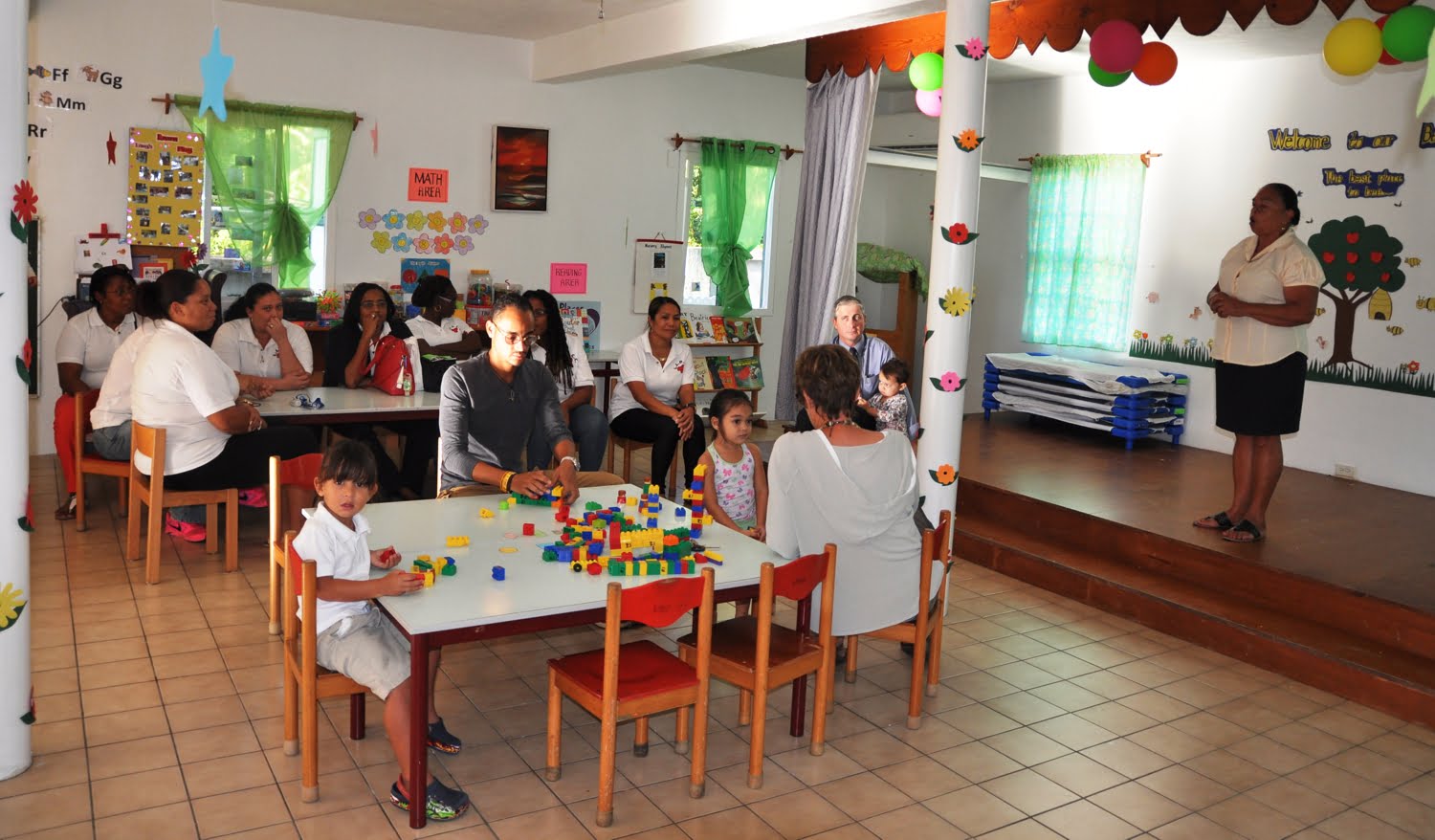 New Classroom at Laura Linzy Day Care center