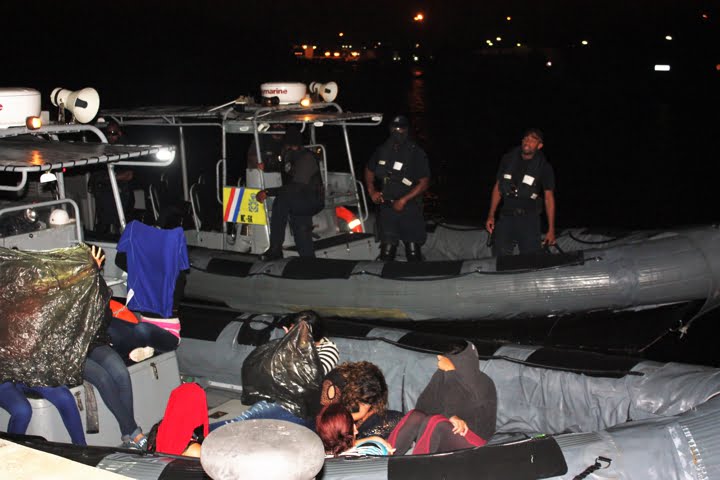 coast guard detains 26 Venezuelans