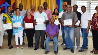 kunukeros receive certificates