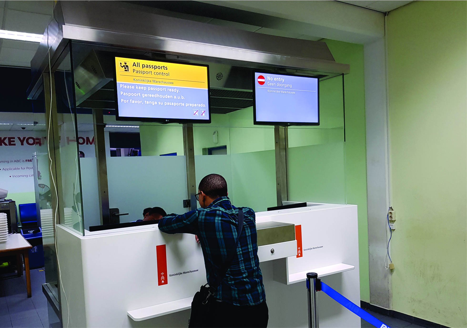 New immigration counters at BIA