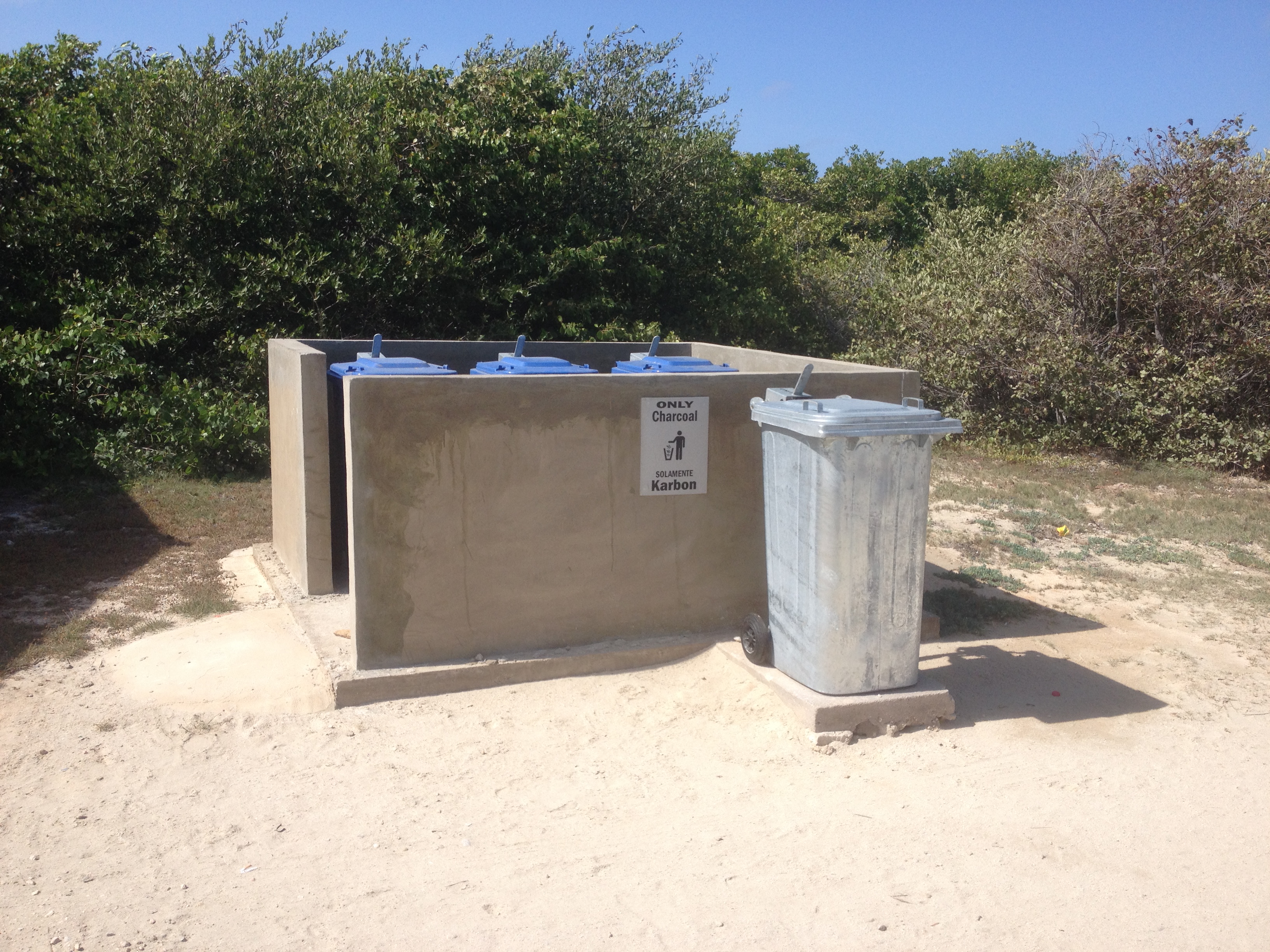 better garbage facilities at local beaches