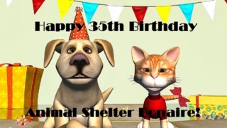 Animal Shelter Bonaire 35th birthday celebration