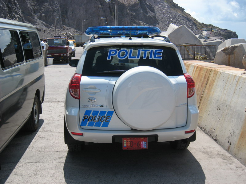 Planned traffic control executed on Saba 