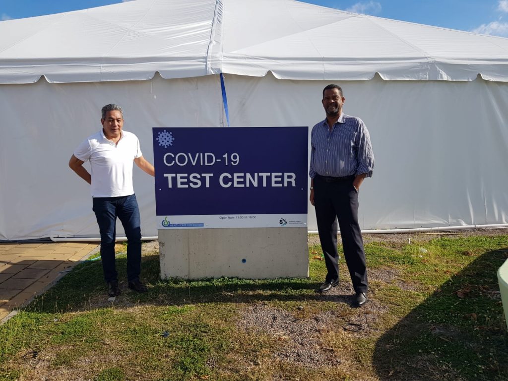 COVID-19 testing facility now open at Princess Juliana Airport