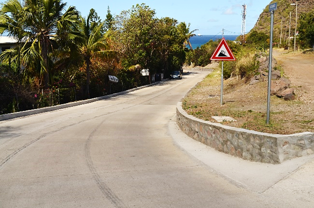 Final Work on Smoke Alley Statia will cause Delay in Traffic Flow
