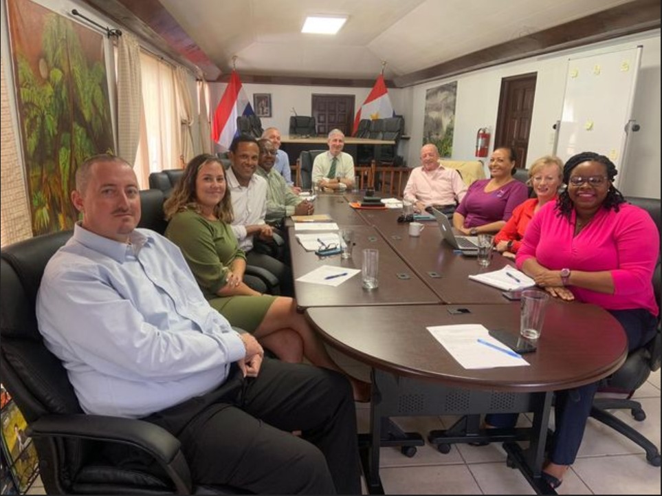 Saba Business Association discusses entry policies and protocols with Executive Council