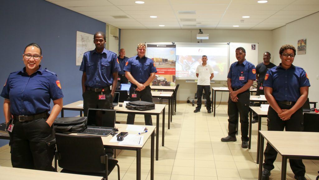 Firefighter training has started on Bonaire