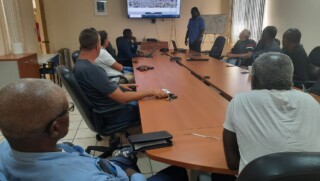 Statia Government holds Info Session on Airport Boulevard Construction