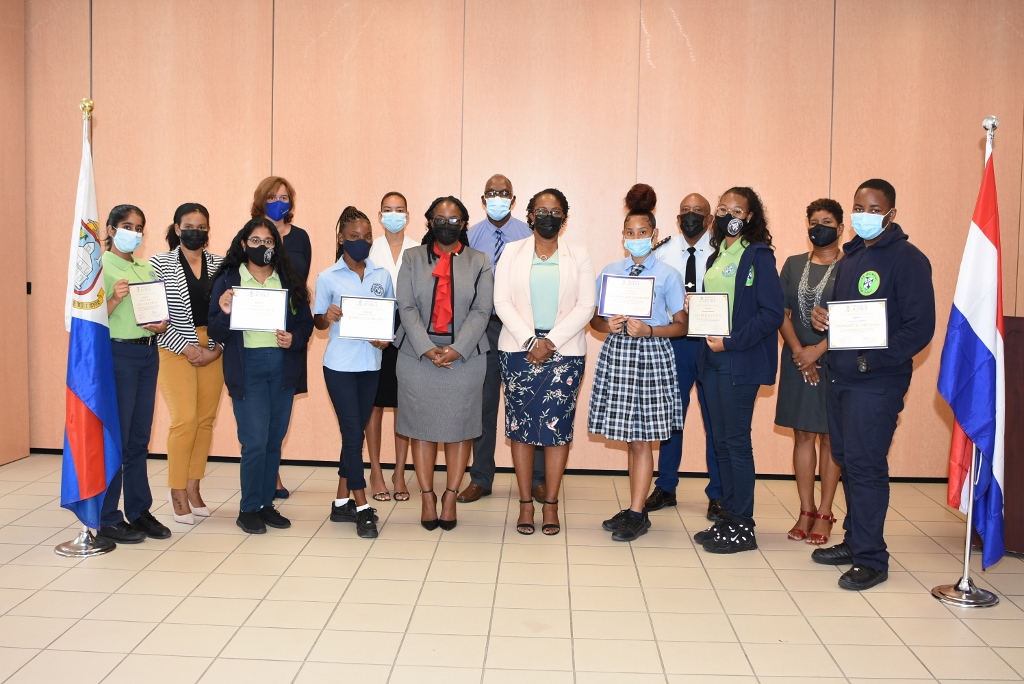 Ceremony for SXM Justice Sector Essay Winners