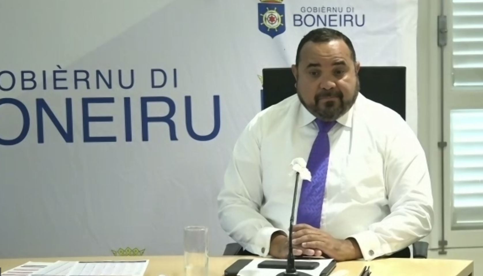 Governor Rijna call Covid-19 situation on Bonaire 'serious'