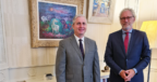 Saba's Governor Johnson pays Working Visit to The Netherlands