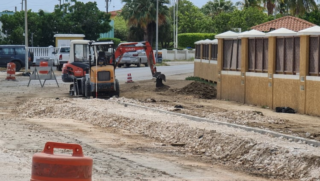 Road work started around Marina Trouble Spot