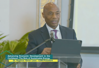 CDB sees sustainable energy as a necessity for Caribbean Development