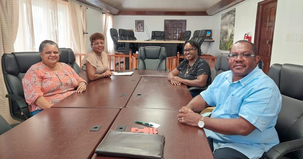 Commissioner Wilson (Saba) meets with ZJCN