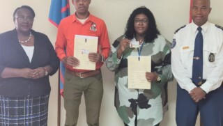 Two more Extraordinary Police Officer take Oath on St. Eustatius