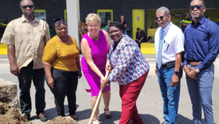 Work begins on Statia's Airport Boulevard