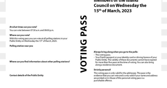 Voting passes in the mail no later than March 8