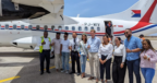 WINAIR’s first ATR touches down at Flamingo Airport Bonaire