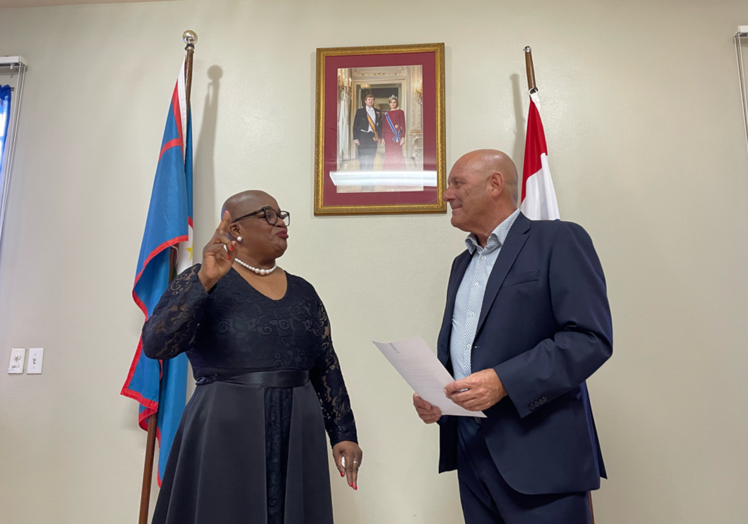 Sharon Hassel Appointed Acting Island Governor St. Eustatius - BES Reporter