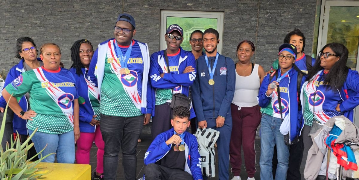 Statia’s Special Olympics Athletes received back home - BES Reporter