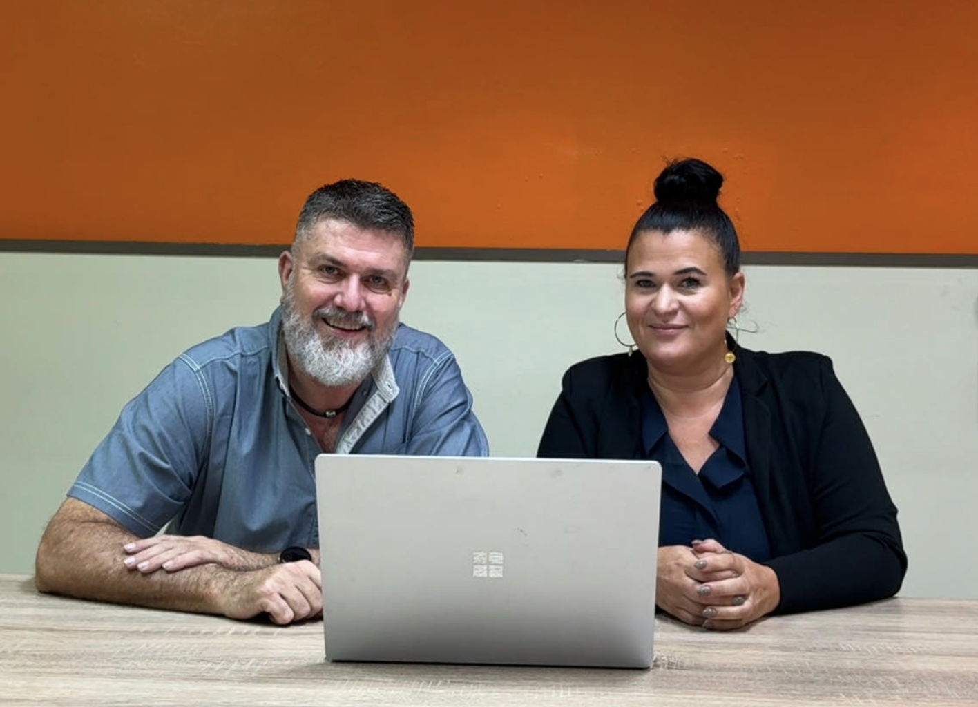 Psychologists Harald Linkels and Sandra Wichard have been working over the past months on the establishment of the Caribbean Institute of Psychology. Photo: CIP